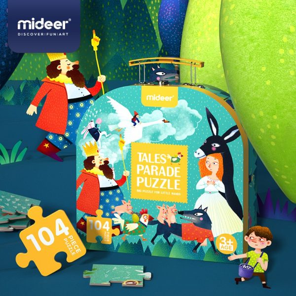 Vali Xếp hình Mideer Tales Parade - Diễu hành cổ tích - MD3098